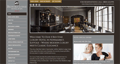 Desktop Screenshot of bedfordlodgehotel.co.uk